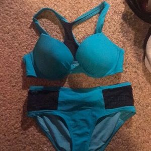 Blue Bikini American eagle